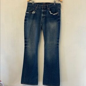 Chip and Pepper distressed flare jeans Size 29